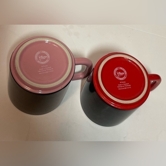 Disney Store Mickey Mouse & Minnie Mouse Mug Set. NWOT - Picture 2 of 4